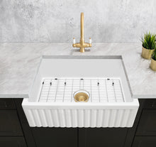 Load image into Gallery viewer, Mayfair - Fluted/Plain Butler Sink
