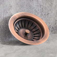 Load image into Gallery viewer, Basket Waste 90 mm - Antique Copper