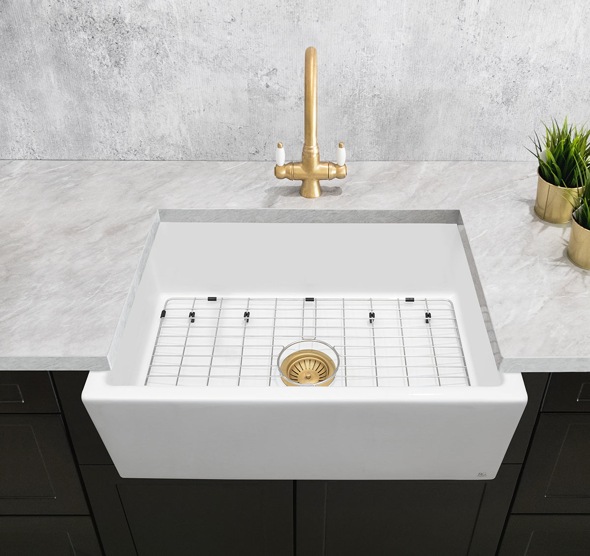 Butler Sink Examples Mayfair - Fluted/Plain Butler Sink – Butler sinks New Zealand