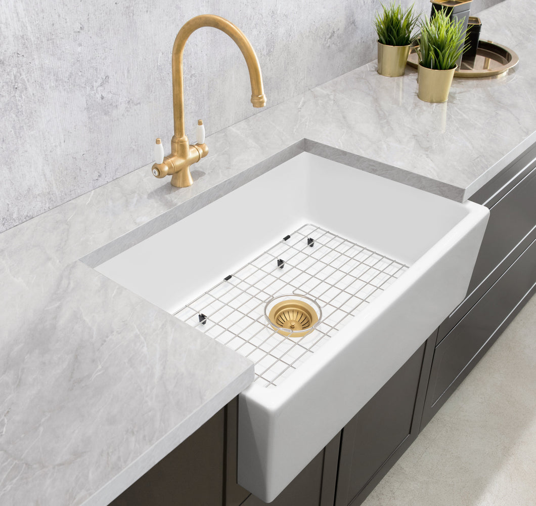 Mayfair - Butler Sink - 30 inch  / 755 mm Centre Waste - Free Grid Offer!